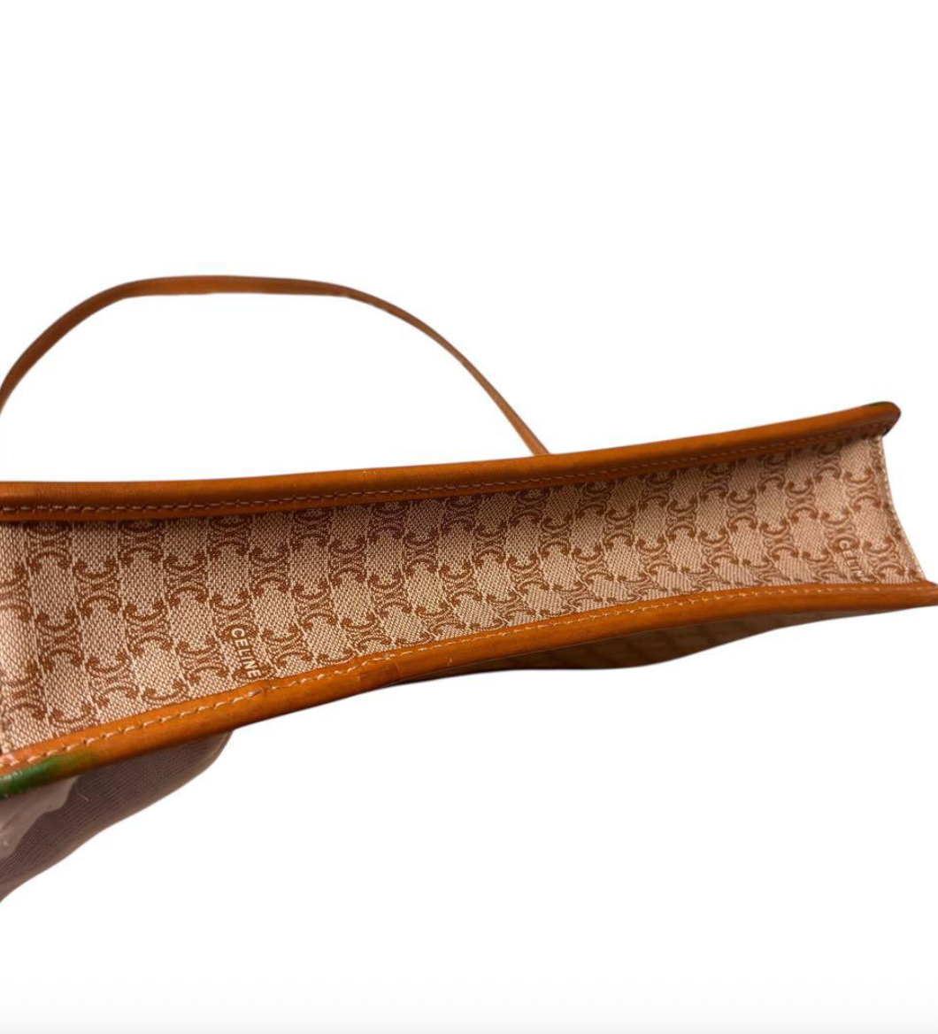 Sac bandoulière Old Céline beige - Très bel état