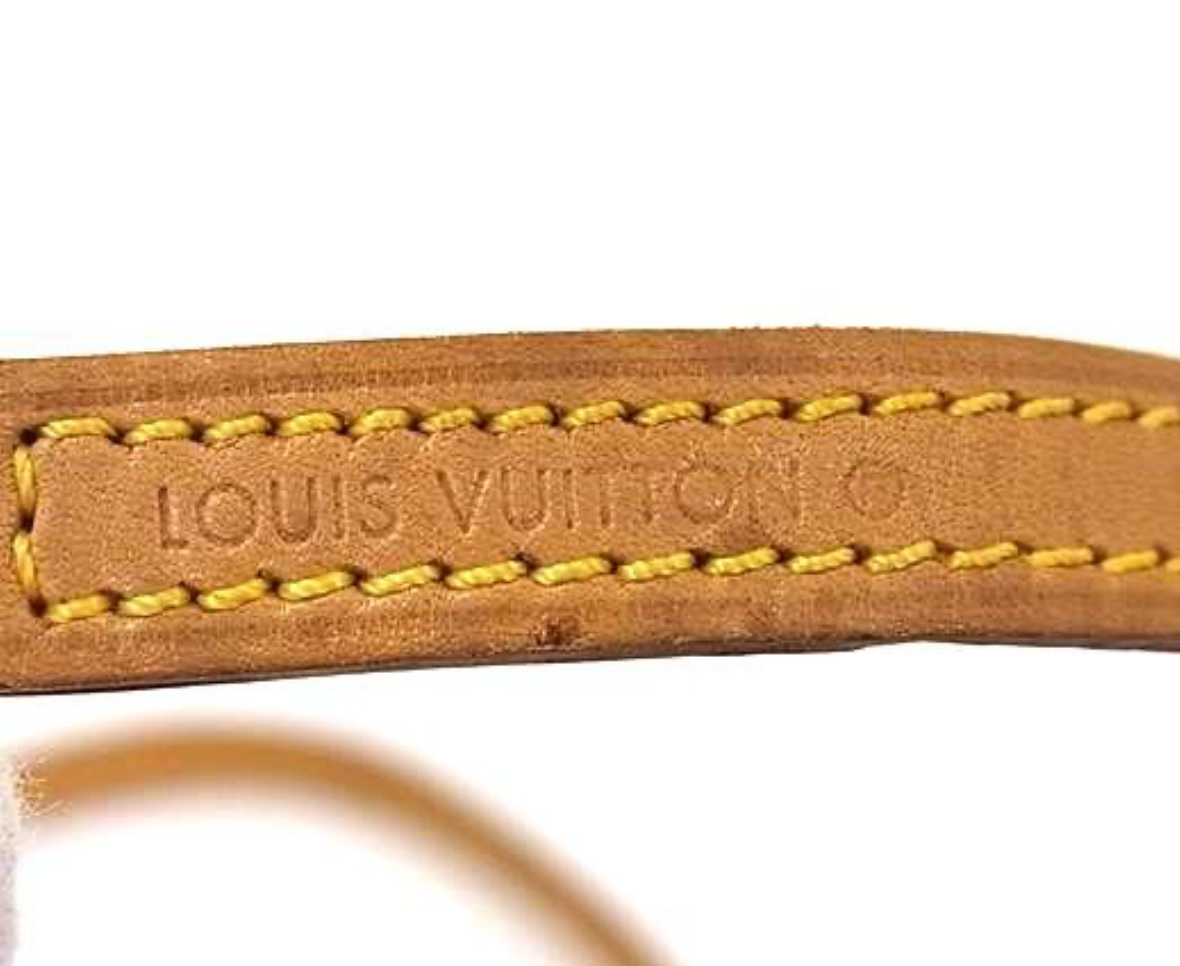 Bandoulière Louis Vuitton marron 119 cm