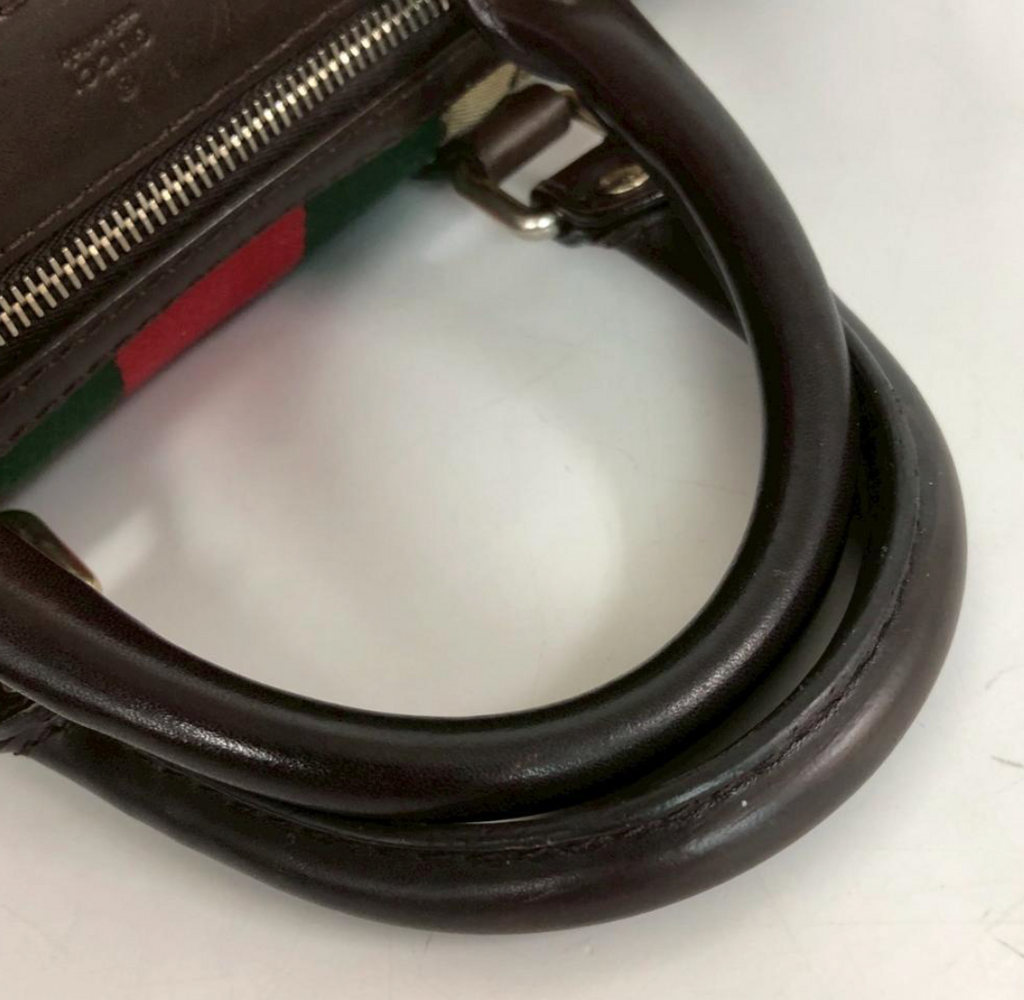 Gucci Boston bag GG Canvas Sherry Line