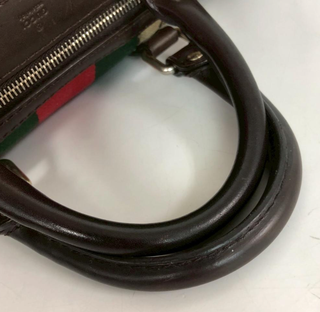 Gucci Boston bag GG Canvas Sherry Line
