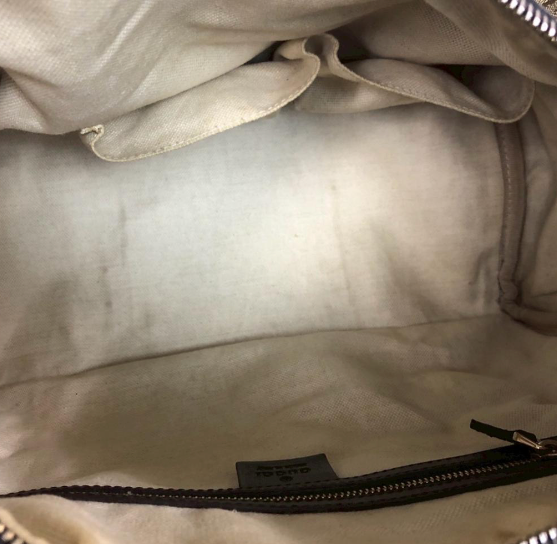 Gucci Boston bag GG Canvas Sherry Line