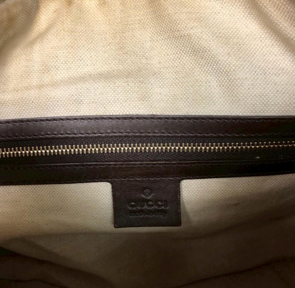 Gucci Boston bag GG Canvas Sherry Line