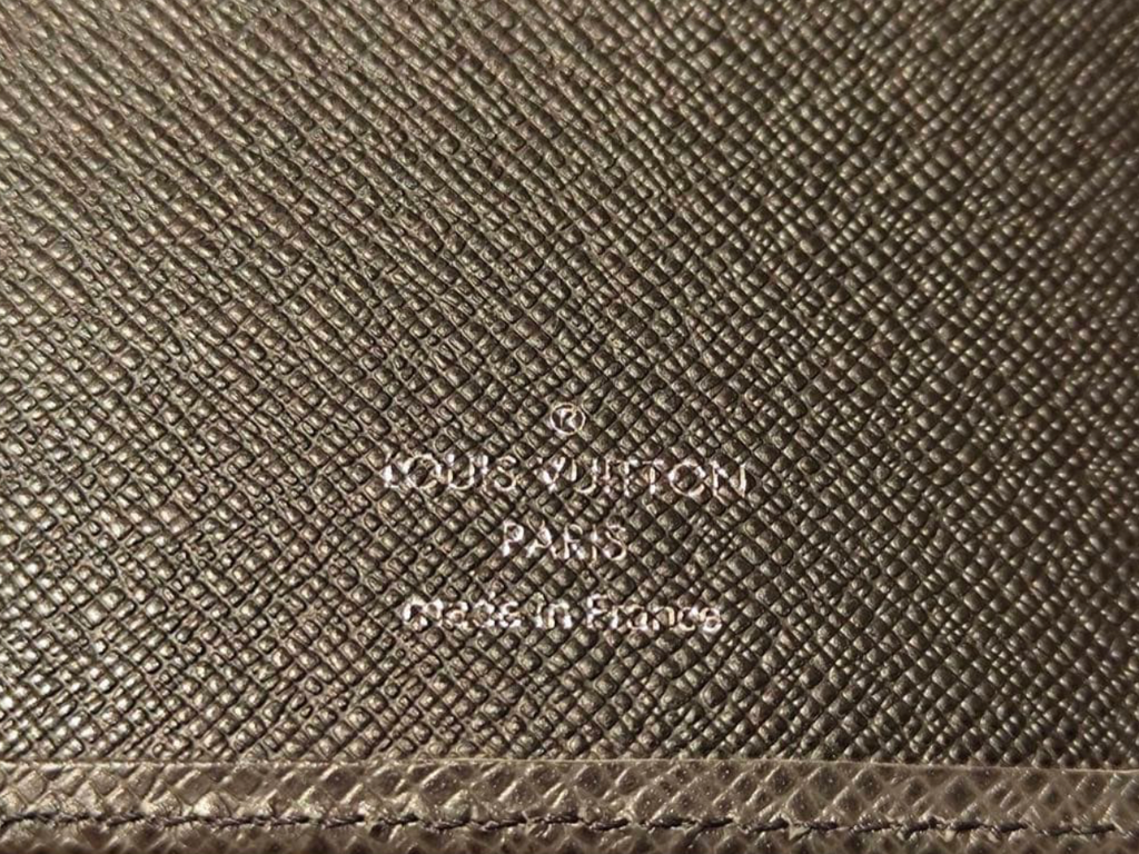 Louis Vuitton Agenda MM Taïga Ardoise noir