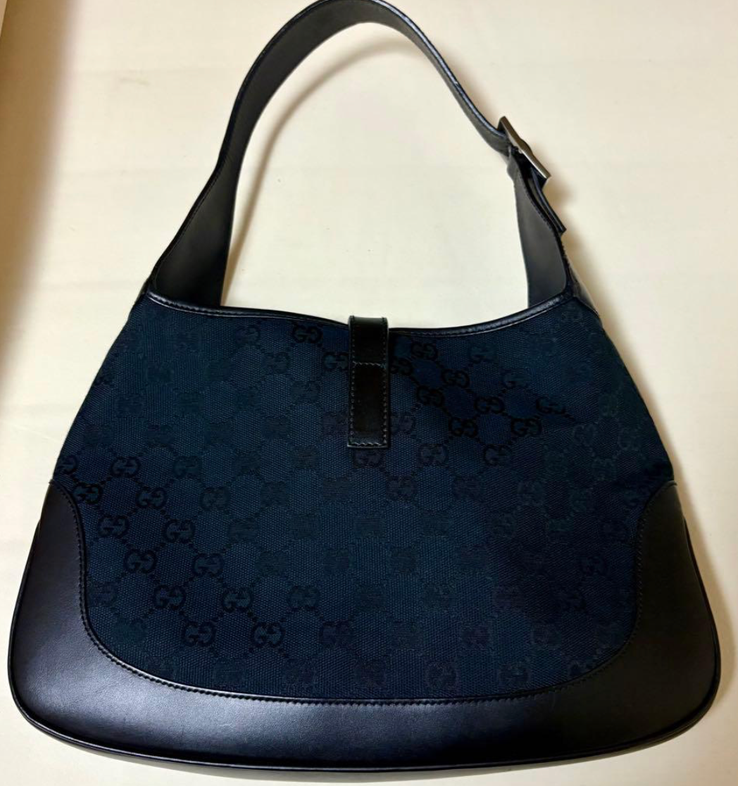 Gucci Jackie en toile GG noire
