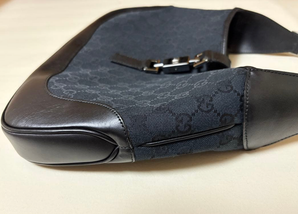Gucci Jackie en toile GG noire