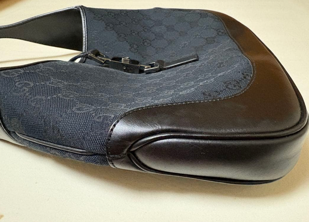 Gucci Jackie en toile GG noire