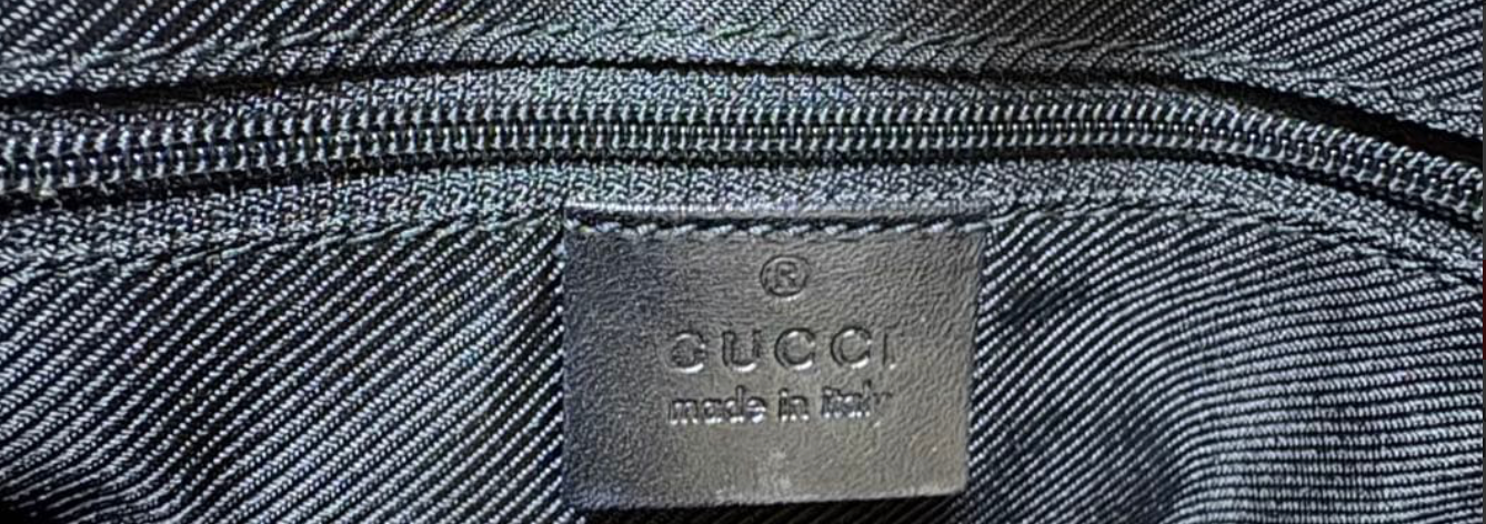 Gucci Jackie en toile GG noire