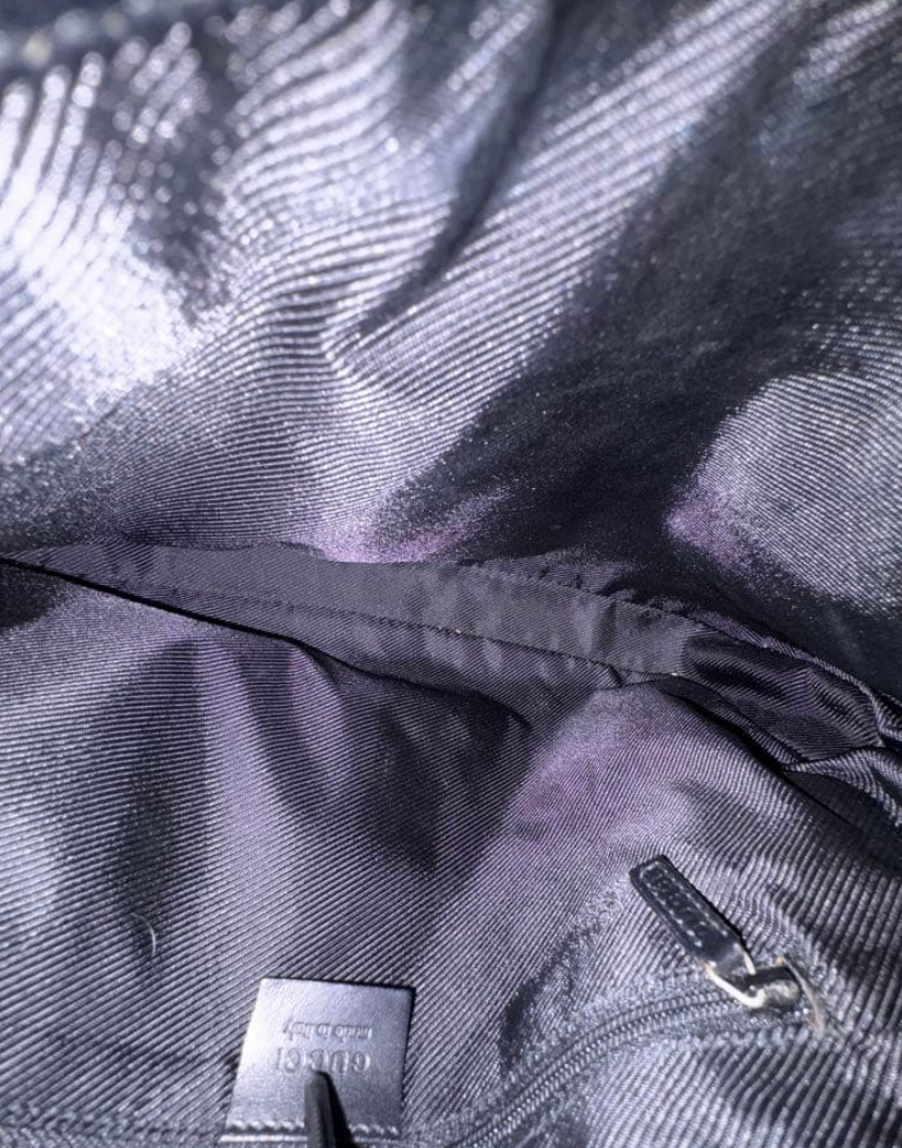 Gucci Jackie en toile GG noire