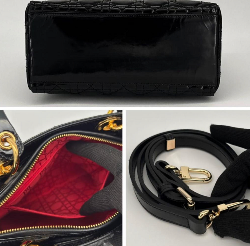 Dior Lady Dior Cannage noir