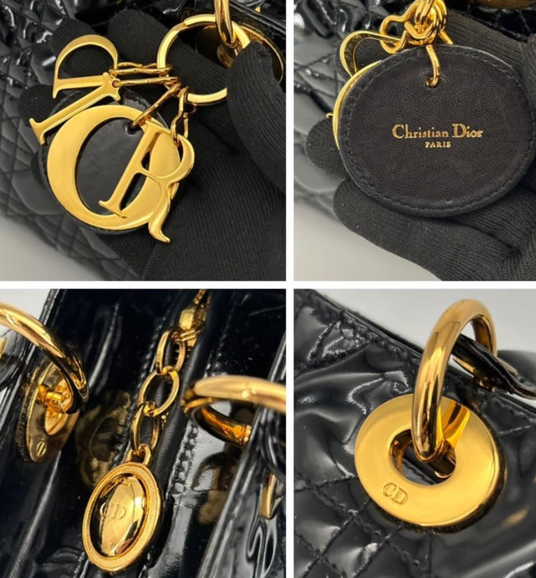 Dior Lady Dior Cannage noir