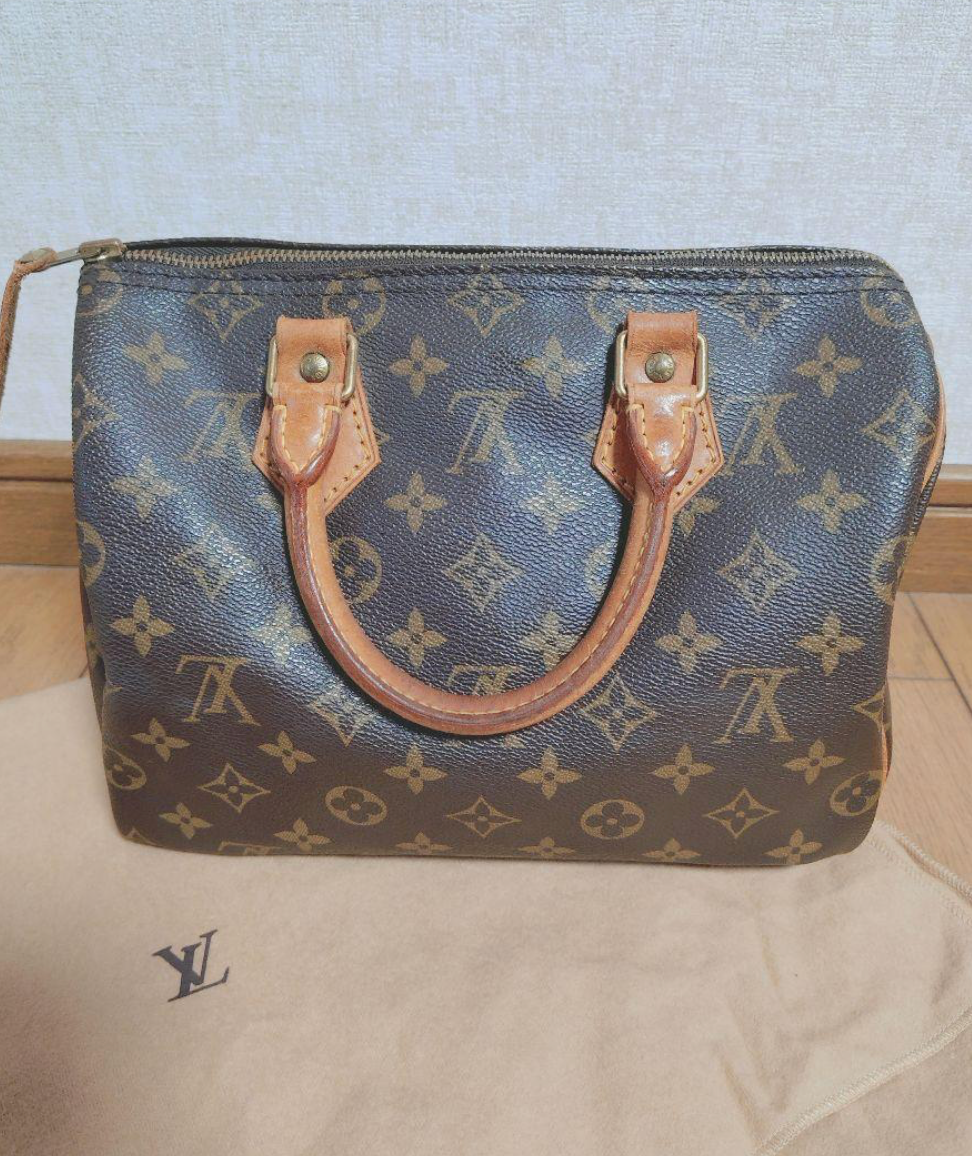 Louis Vuitton Speedy 25 Monogram Vintage 1992 – Sac à Main Iconique avec Cadenas