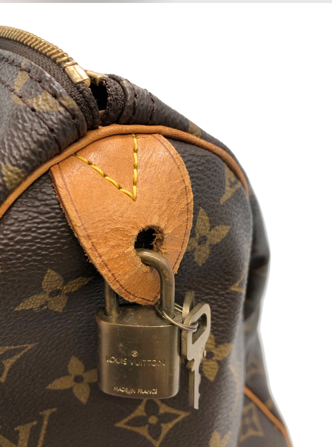 Louis Vuitton Speedy 35 Monogram Vintage – Sac Iconique avec Cadenas