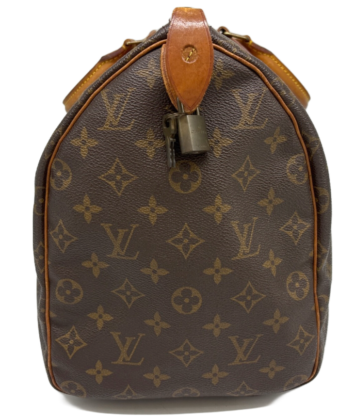 Louis Vuitton Speedy 40 Monogram Vintage – Sac de Voyage avec Cadenas