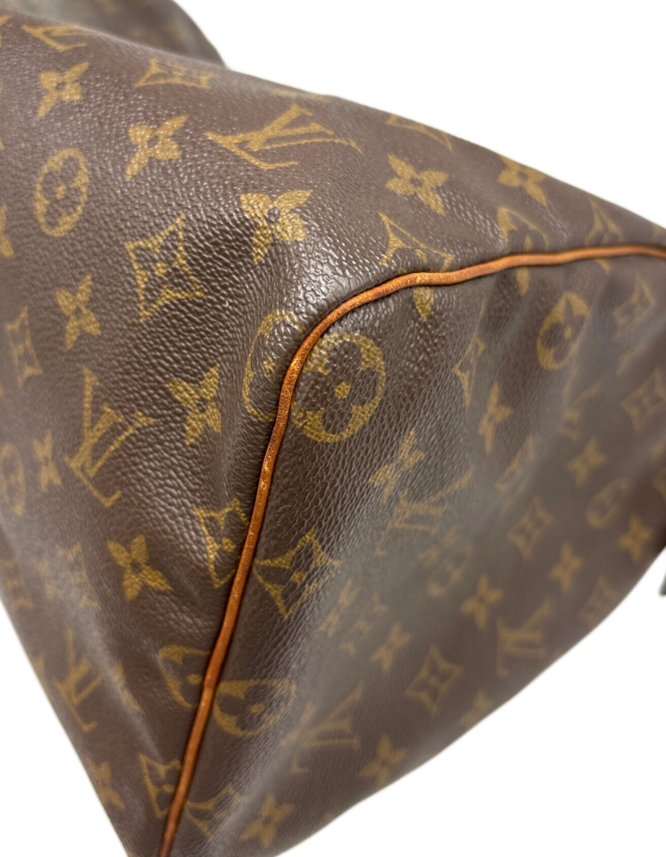 Louis Vuitton Speedy 40 Monogram Vintage – Sac de Voyage avec Cadenas