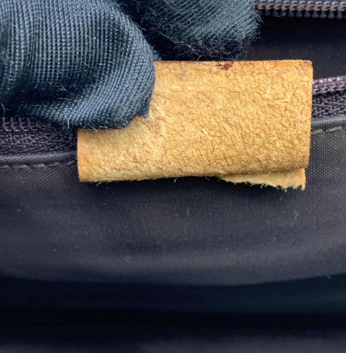 Gucci Jackie GG Canvas – Sac épaule beige & cuir marron