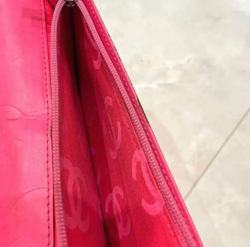 Chanel Cambon Line Long Wallet Black – Portefeuille long en cuir avec boîte