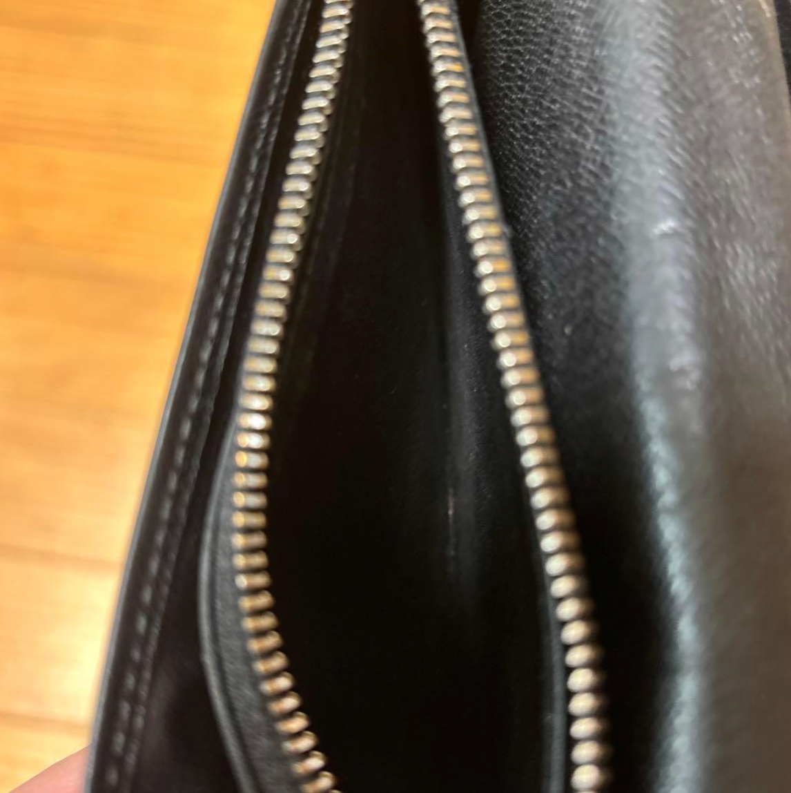 Portefeuille Louis Vuitton Taïga Noir Cuir