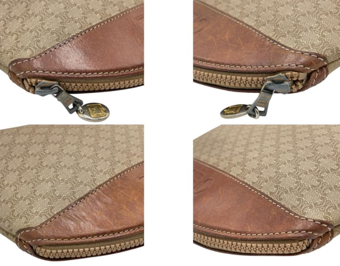 CELINE – Pochette Macadam Vintage