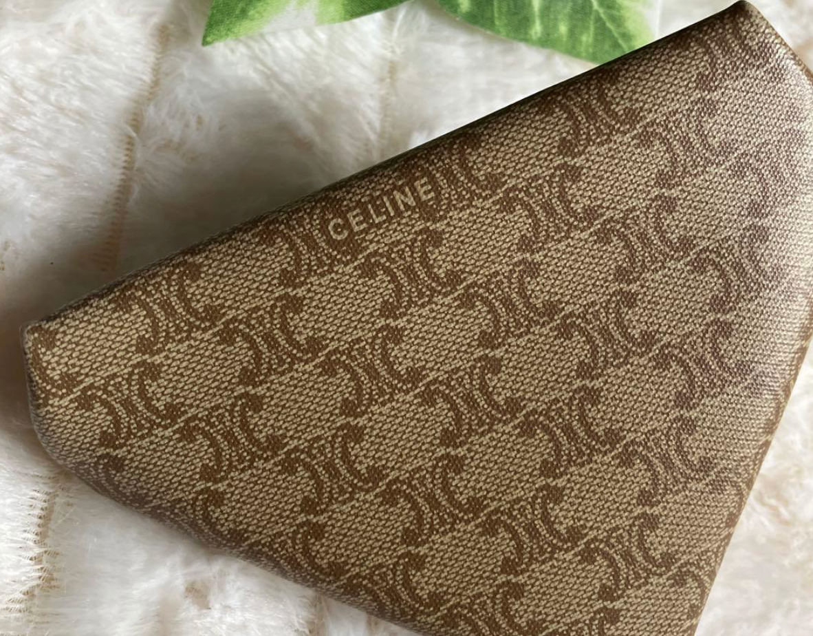 CELINE – Porte-monnaie Triomphe Vintage