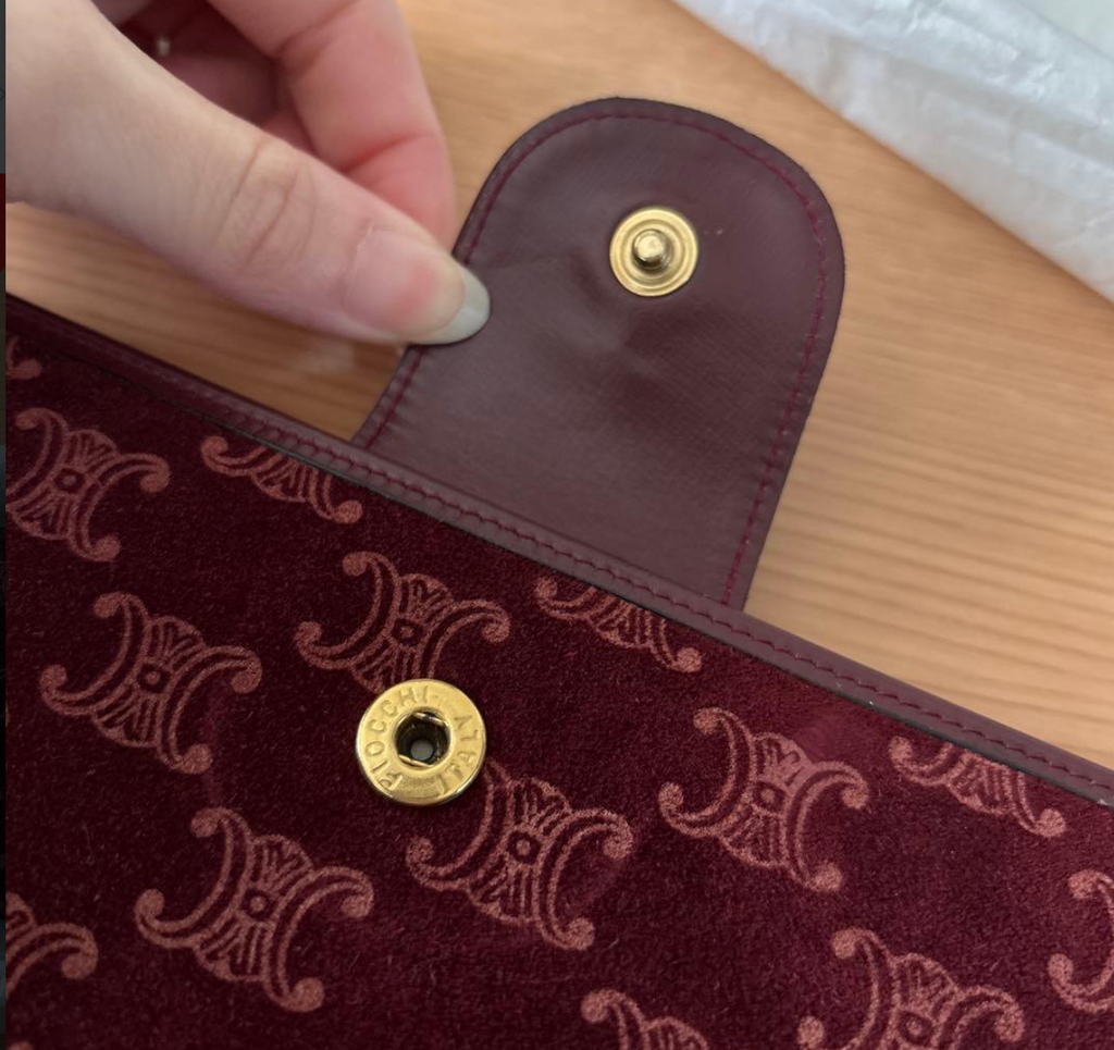 Portefeuille Long CELINE – Rouge