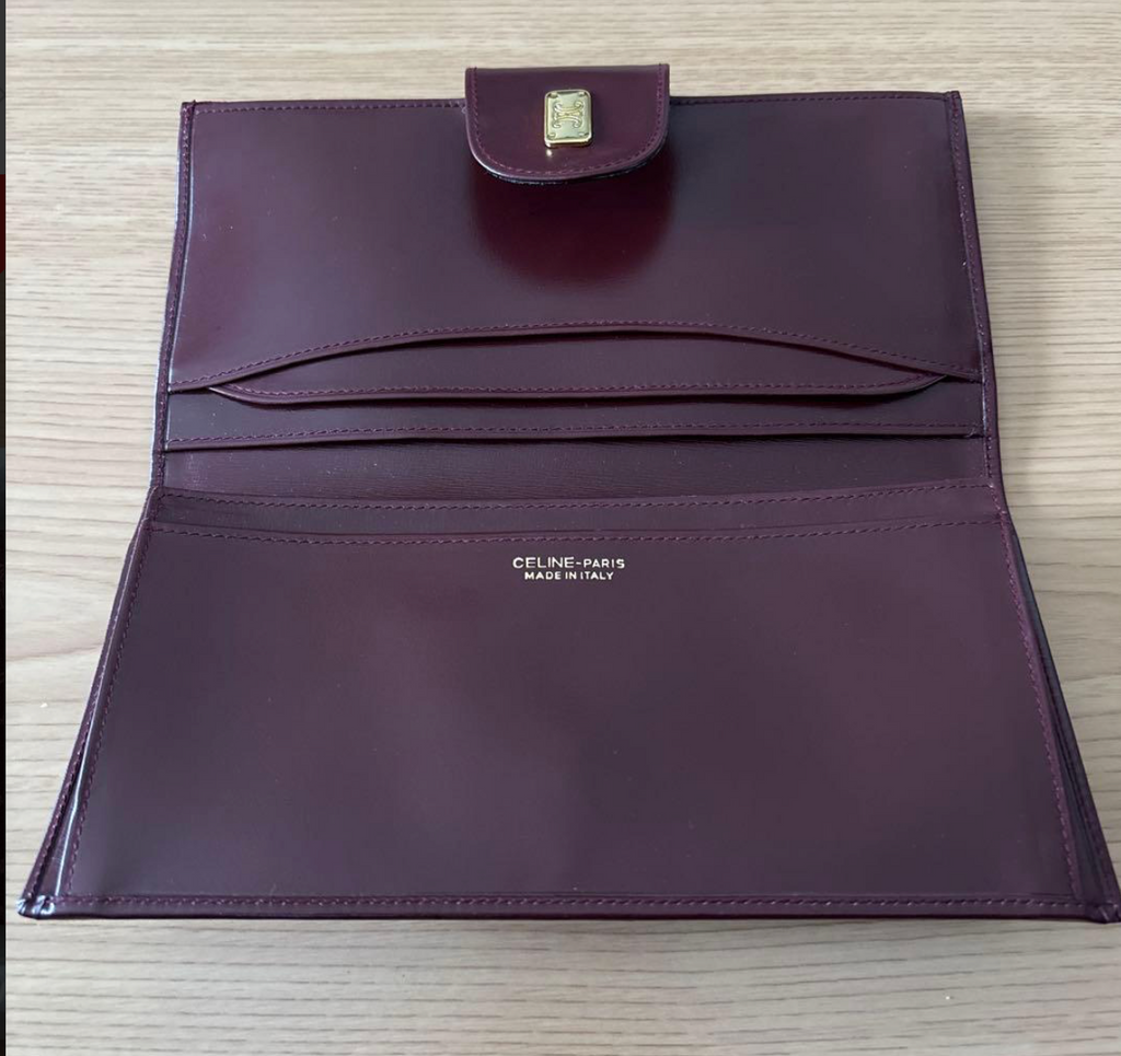 Portefeuille Long CELINE – Rouge
