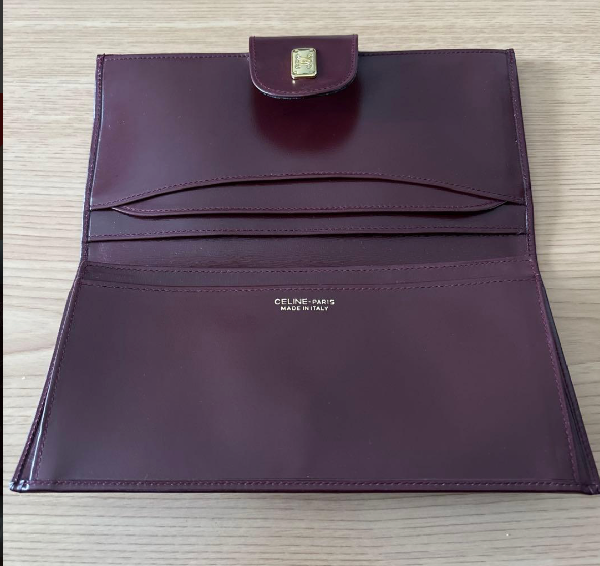 Portefeuille Long CELINE – Rouge