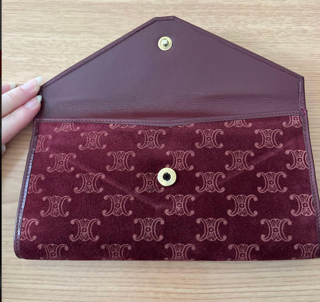 Portefeuille Long CELINE – Rouge
