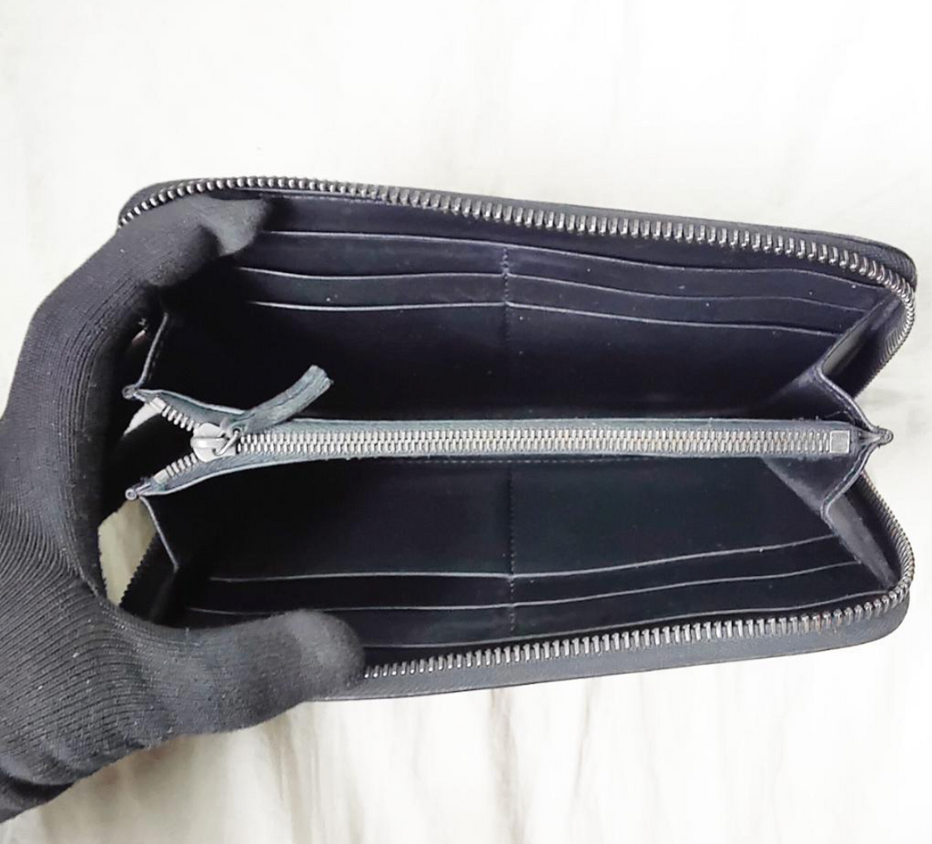 FENDI – Portefeuille Long Zippé FF (Zucca) Vintage