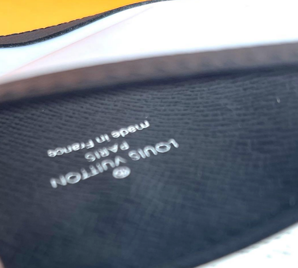LOUIS VUITTON – Portefeuille Modulable Damier Graphite (Carte)