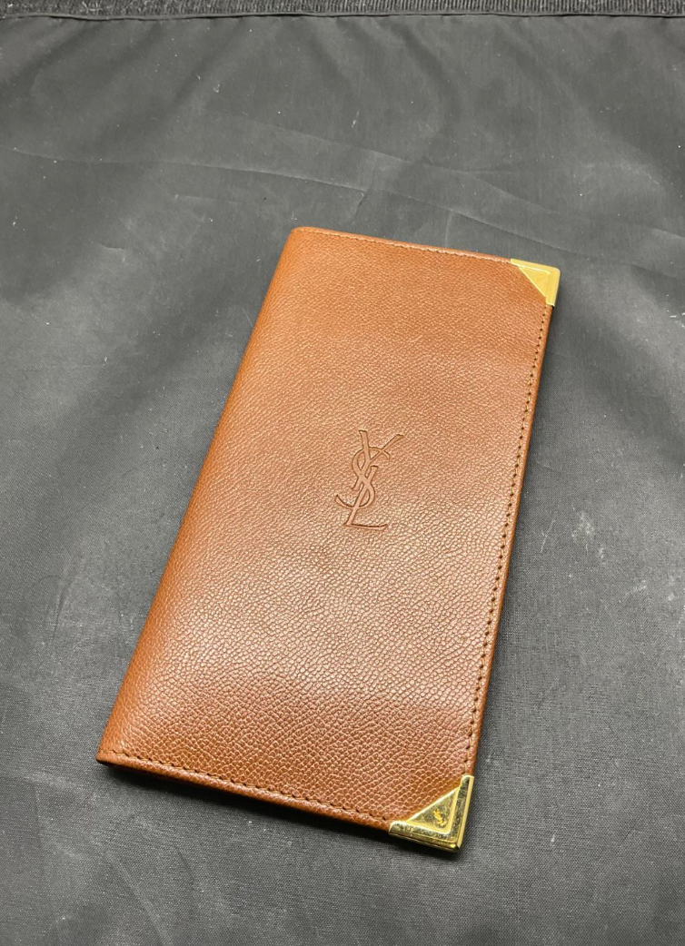 YVES SAINT LAURENT – Porte-billets Vintage