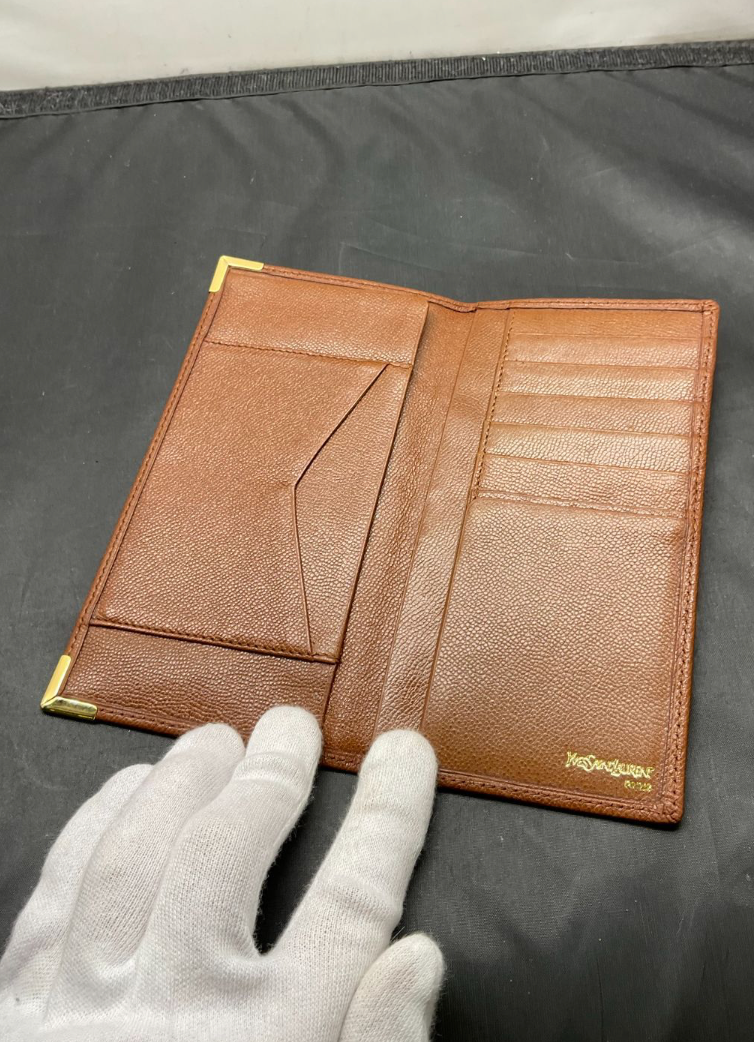 YVES SAINT LAURENT – Porte-billets Vintage