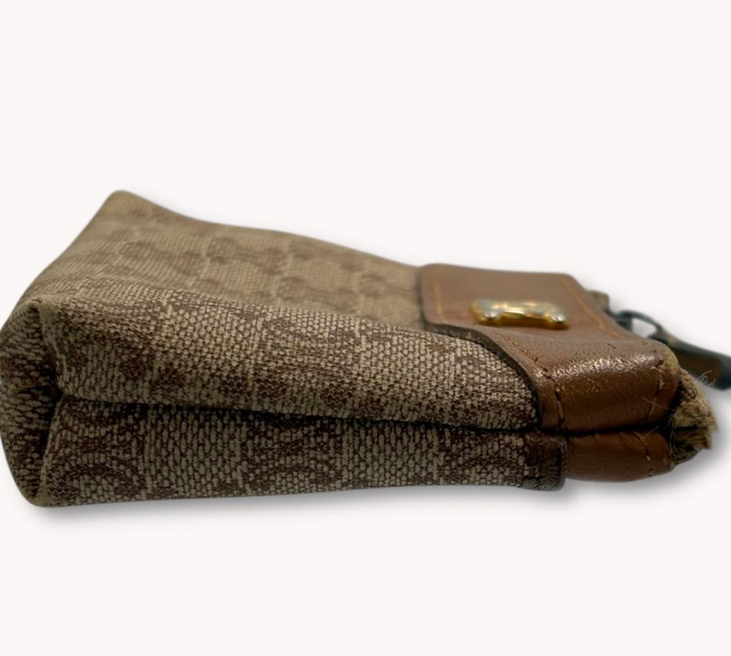 CELINE – Porte-monnaie Macadam Vintage (Brown)