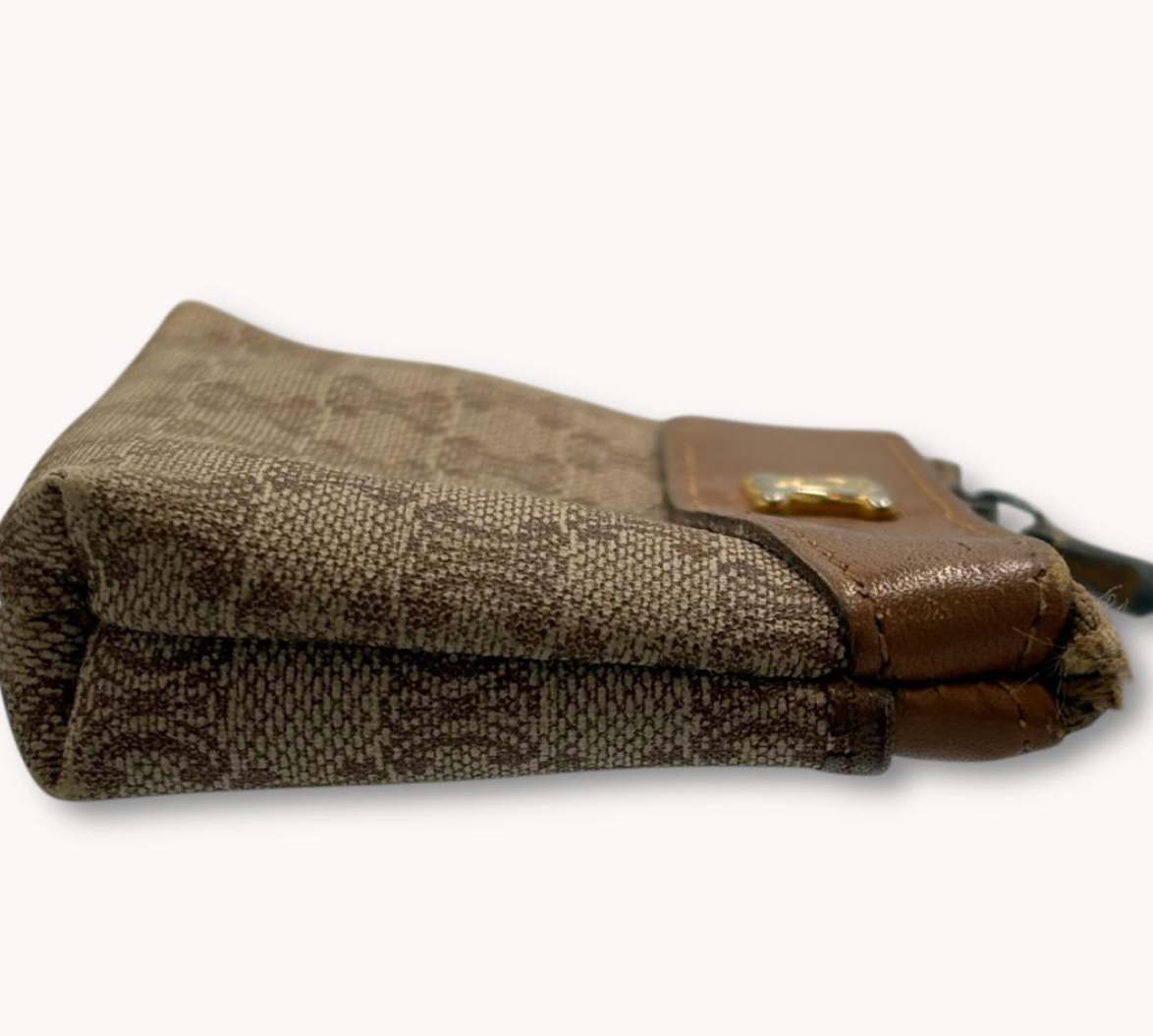 CELINE – Porte-monnaie Macadam Vintage (Brown)