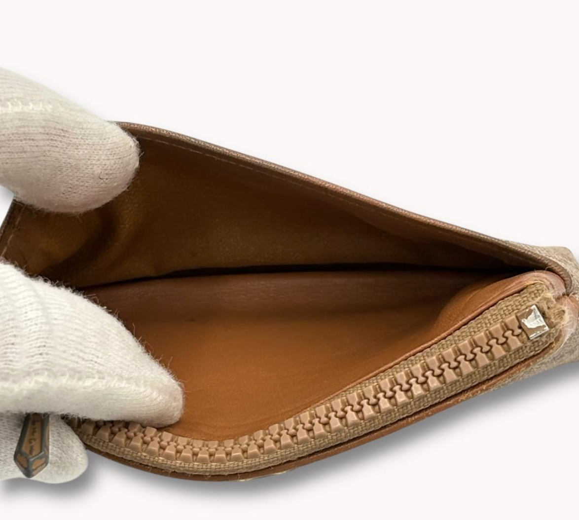 CELINE – Porte-monnaie Macadam Vintage (Brown)