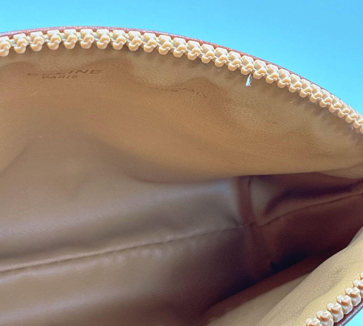 CELINE – Pochette Macadam Vintage (Brown)