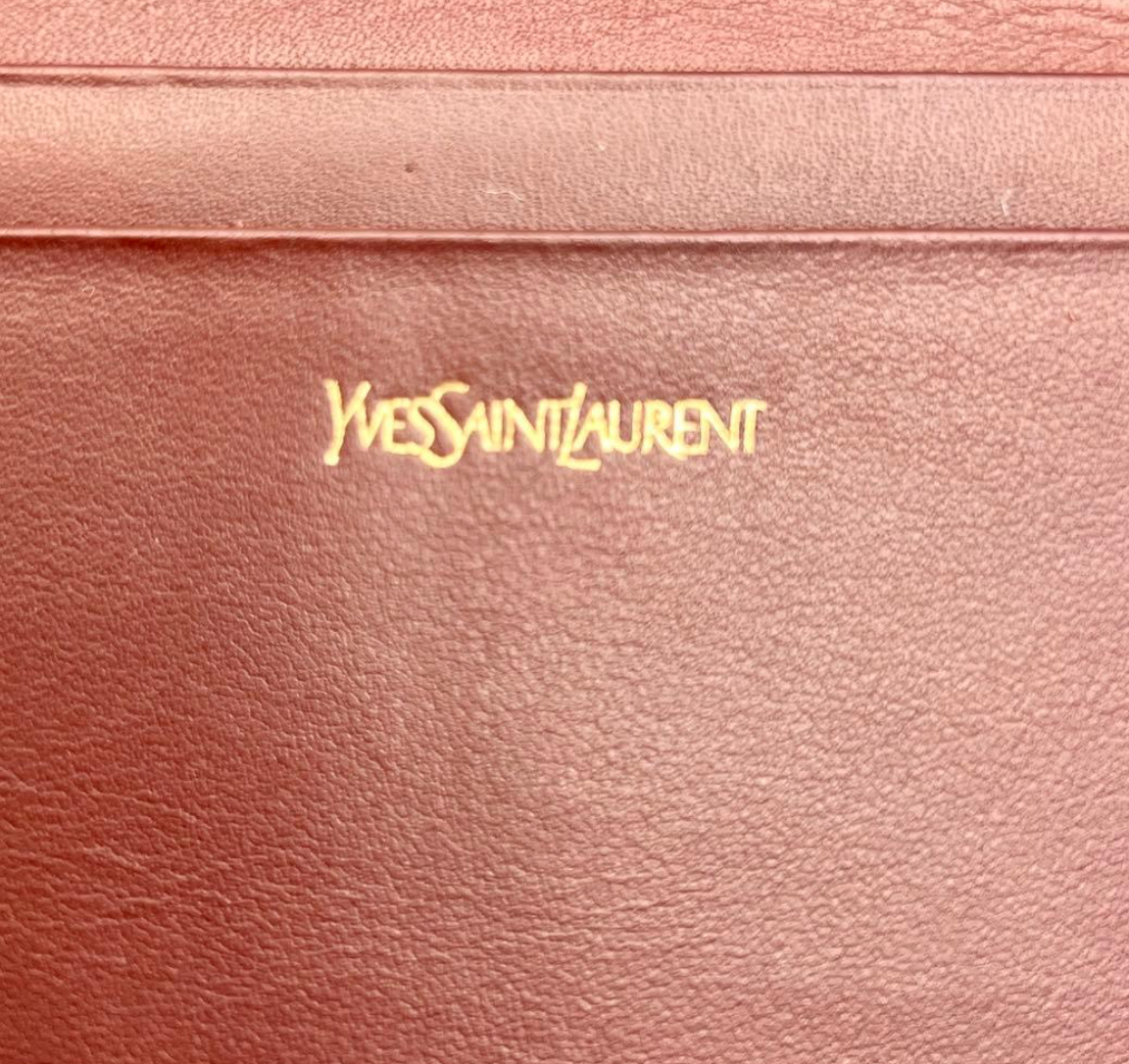 YVES SAINT LAURENT – Portefeuille Long Vintage