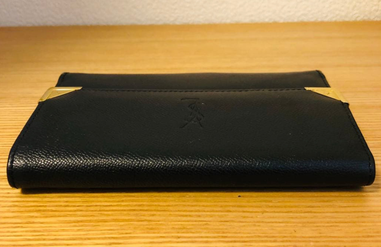 YVES SAINT LAURENT – Portefeuille 3 Volets Cuir Noir