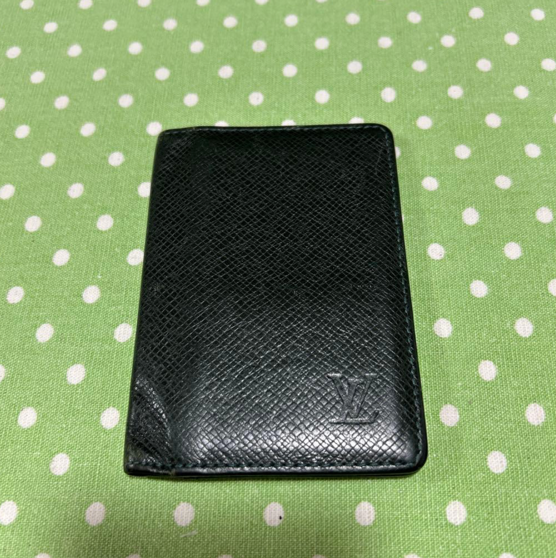 Porte Cartes Louis Vuitton Cuir Taïga