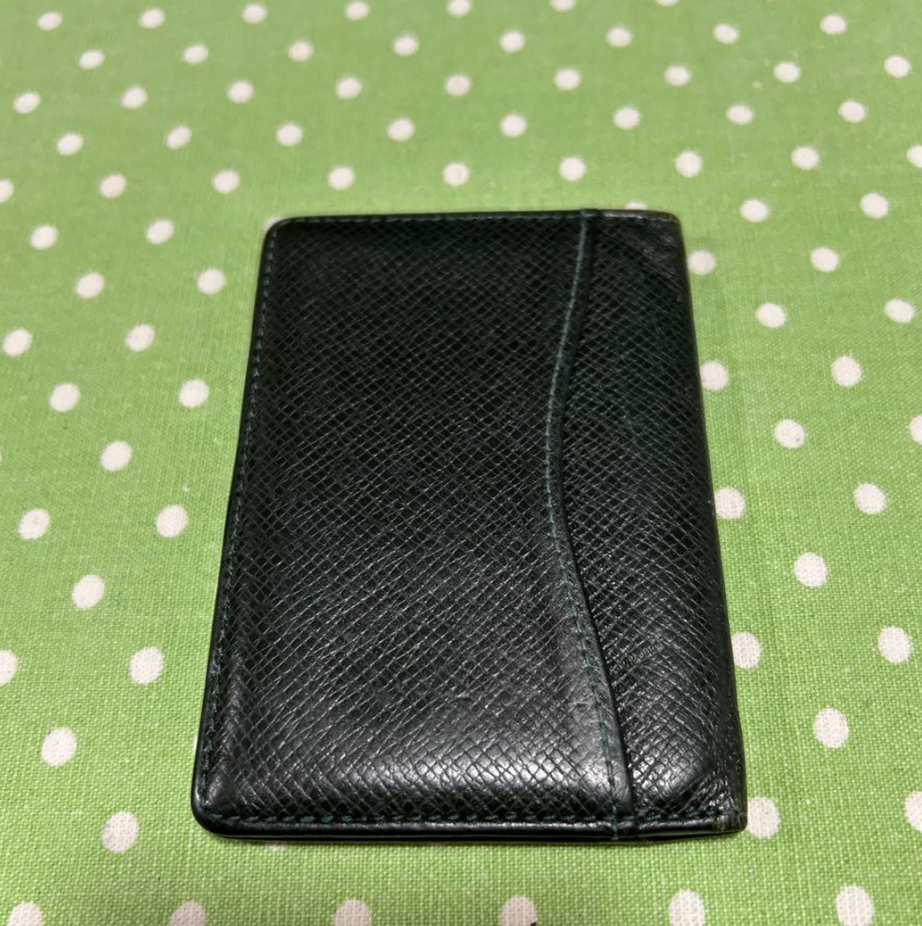 Porte Cartes Louis Vuitton Cuir Taïga