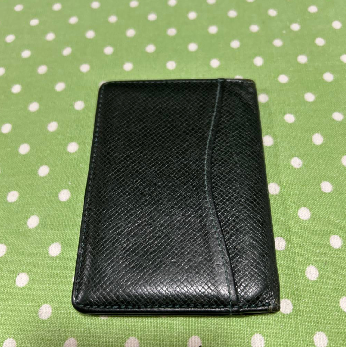 Porte Cartes Louis Vuitton Cuir Taïga