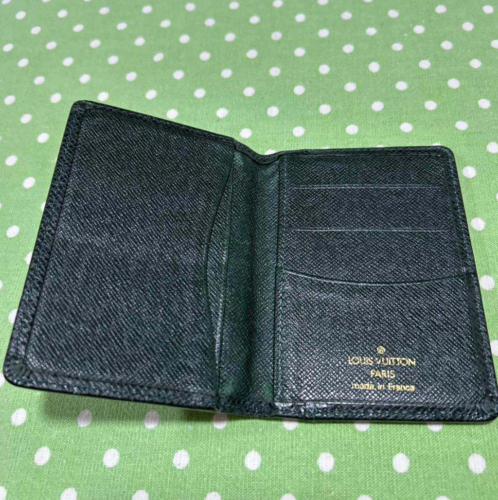 Porte Cartes Louis Vuitton Cuir Taïga
