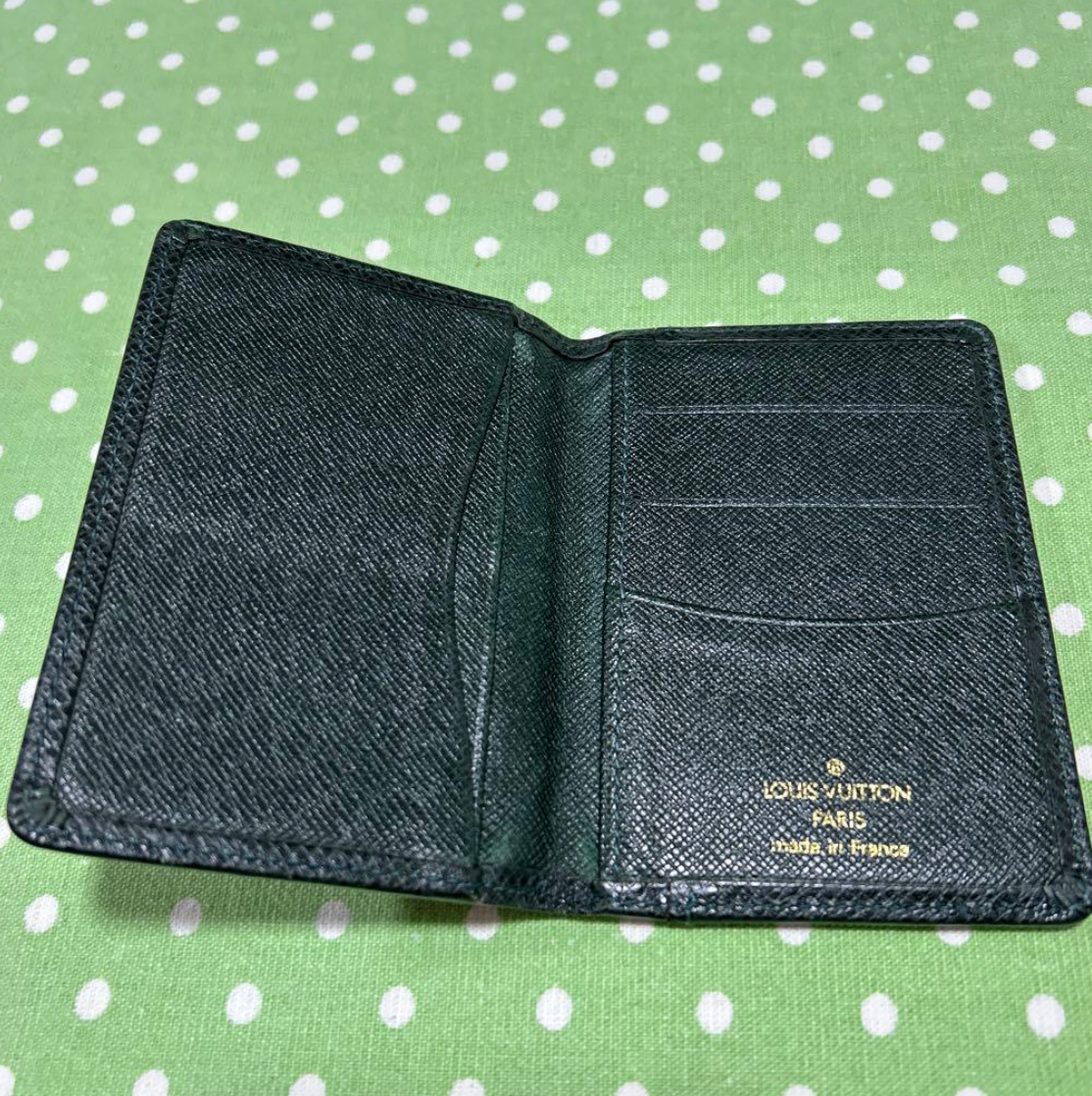 Porte Cartes Louis Vuitton Cuir Taïga