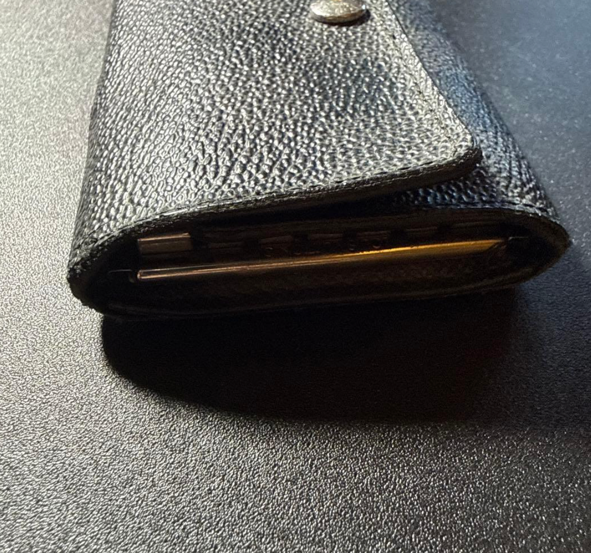 Louis Vuitton Multiclés 6 Damier Noir – Porte-clés – Cuir – Format Compact
