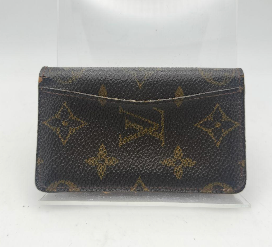 Louis Vuitton Porte-cartes Monogram Marron – Cuir – Format Compact