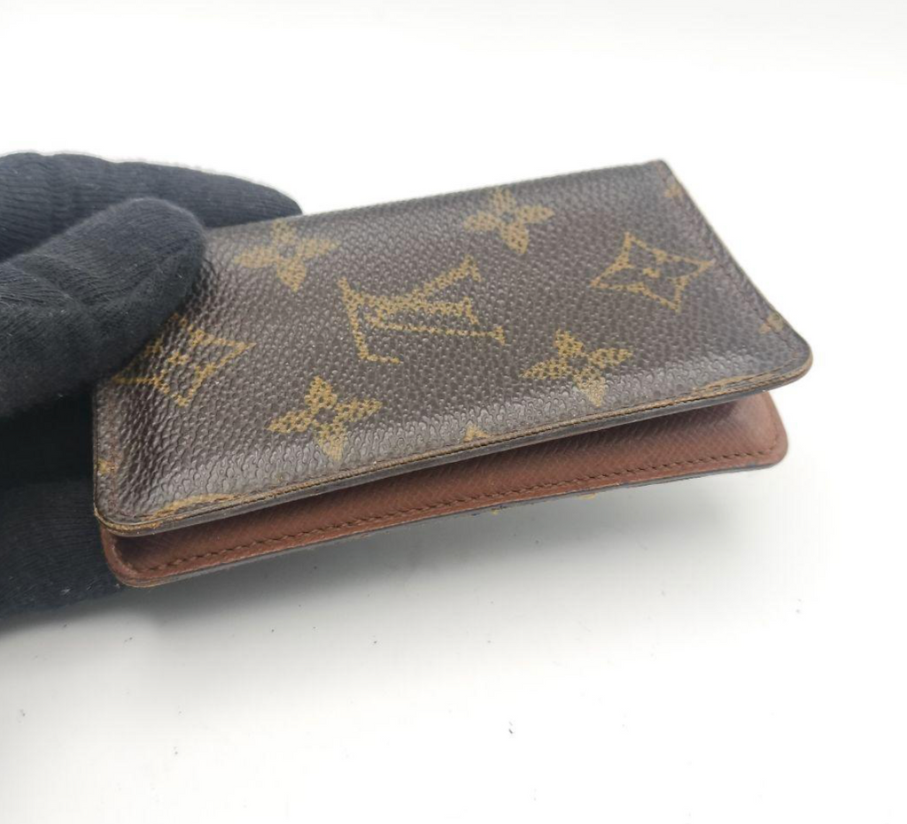 Louis Vuitton Porte-cartes Monogram Marron – Cuir – Format Compact