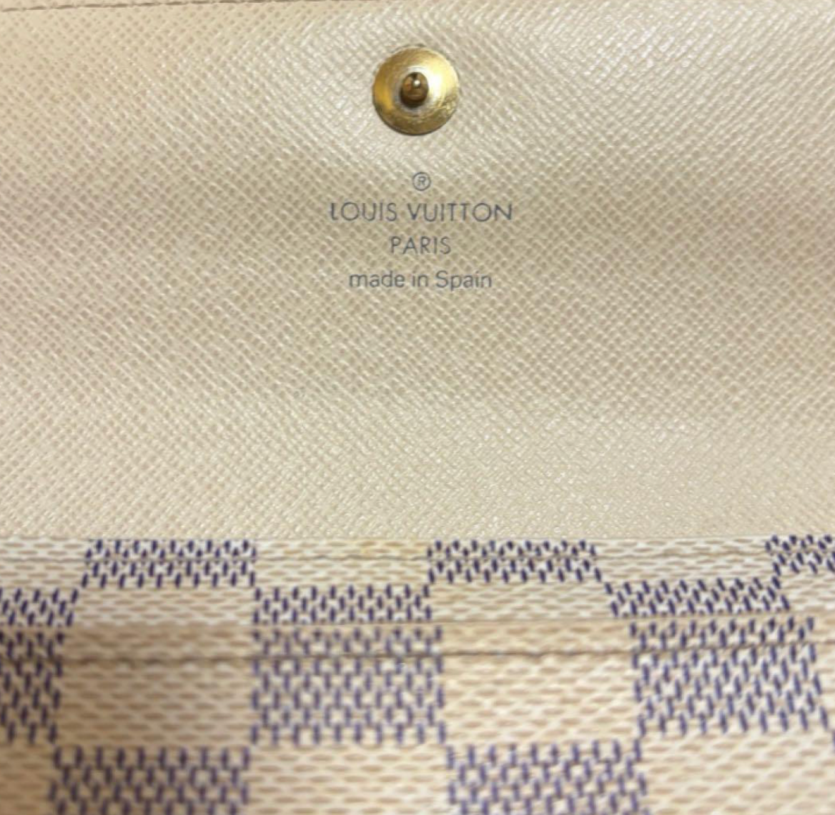 Louis Vuitton Porte-cartes Cuir – Format Compact – Bon État