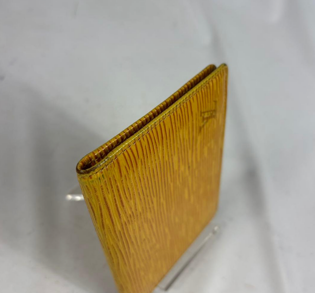 Louis Vuitton Porte-cartes Épi JAUNE M63209 – Porte 2 Cartes Vertical – Compact