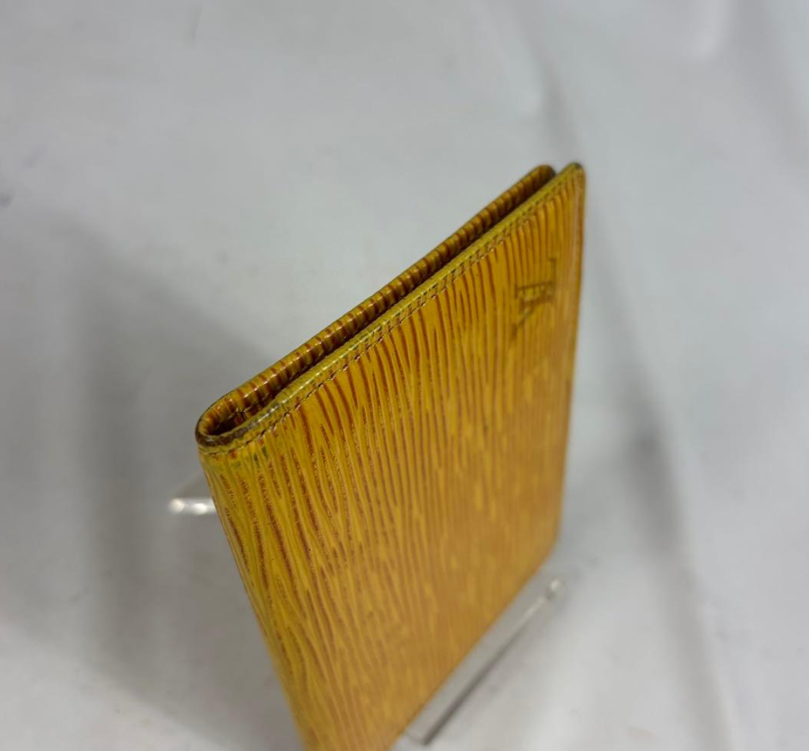 Louis Vuitton Porte-cartes Épi JAUNE M63209 – Porte 2 Cartes Vertical – Compact