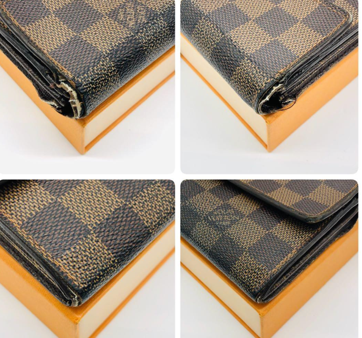 Louis Vuitton Portefeuille Sarah Monogram – Marron – Portefeuille Long – Bon État