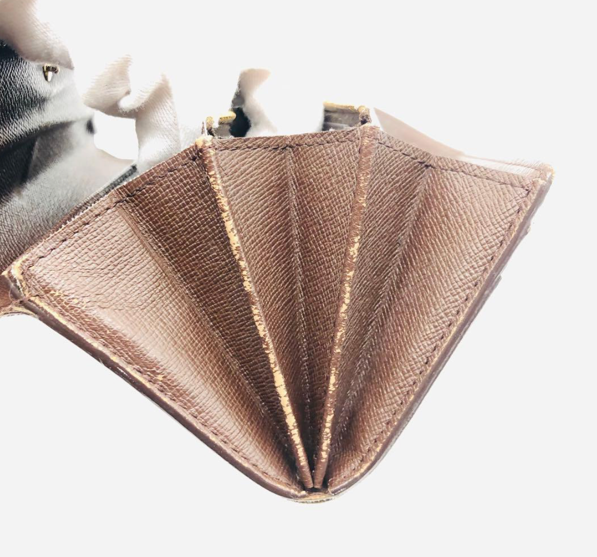 Louis Vuitton Portefeuille Sarah Monogram – Marron – Portefeuille Long – Bon État